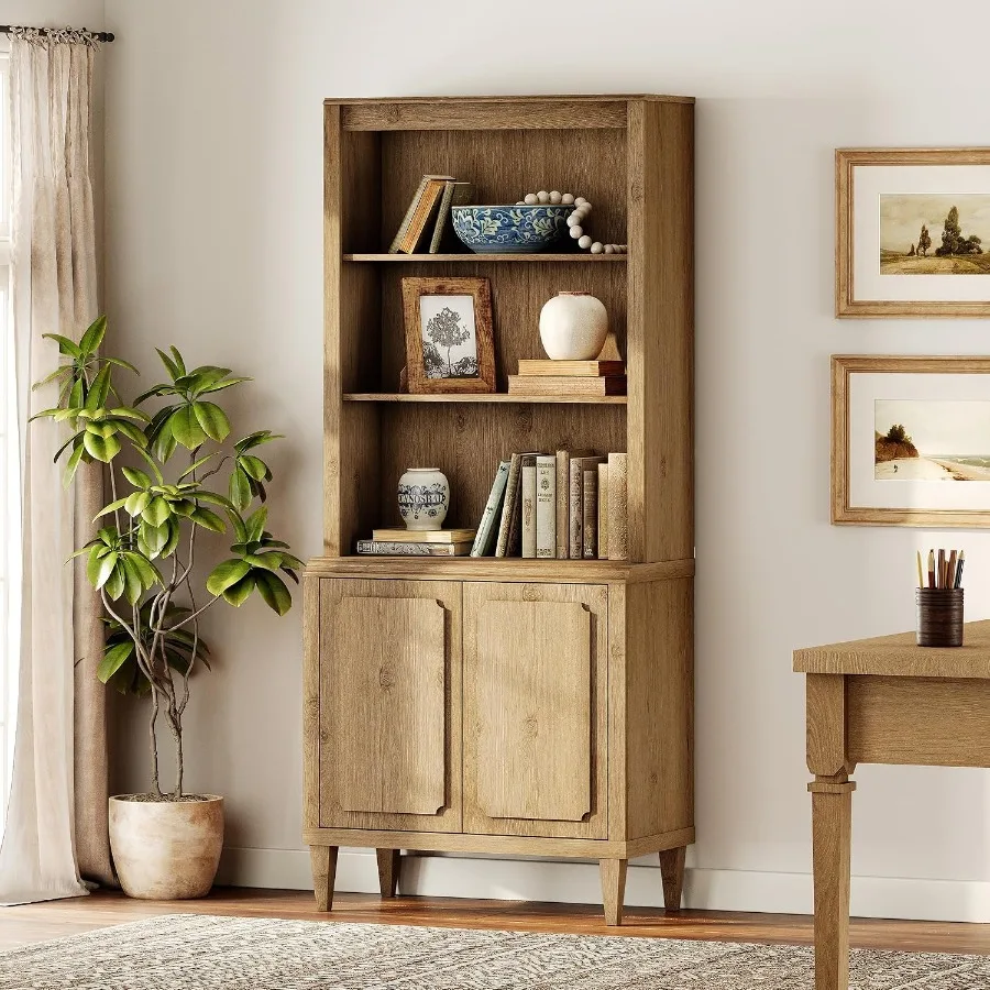 Bookshelf - 72,8 cm hoge boekenkast met deuren