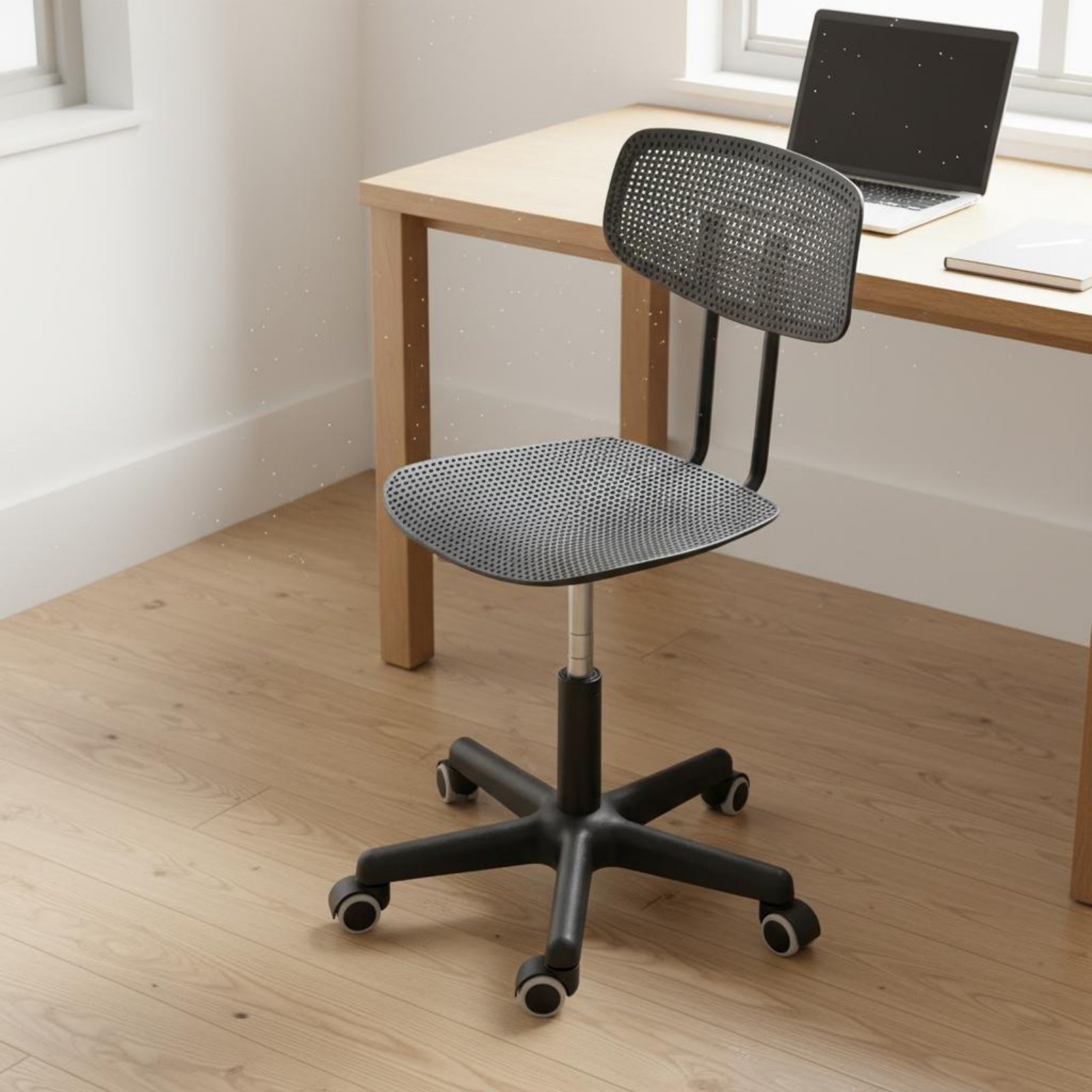 Office Chair - Verstelbare rollende bureaustoel Ademend ontwerp Rollende