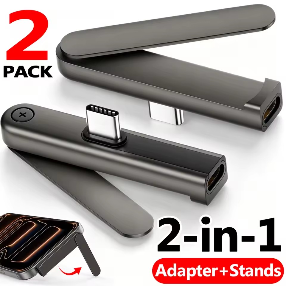Standing Desk - 2/1PCS Draagbare USB-C naar 3,5 mm