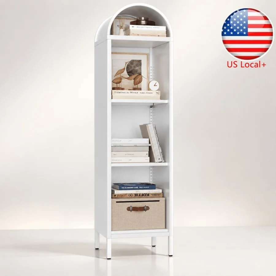 Bookshelf - 63 metalen boekenkast met gebogen ontwerp