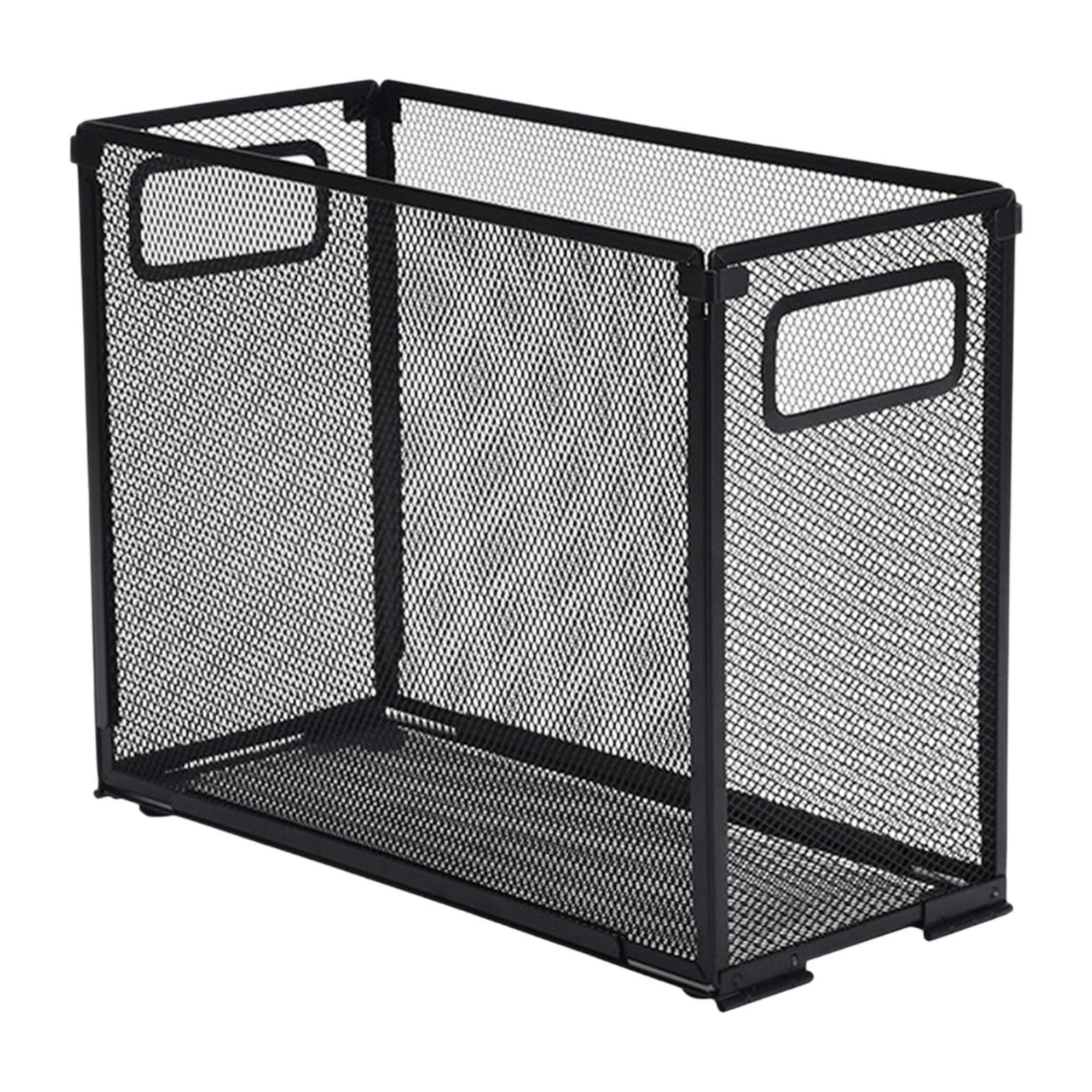 File Cabinet - Bestandsmap-organizer Metalen brievenbak Mesh-mapmandje Posthouder Documentenmaprek
