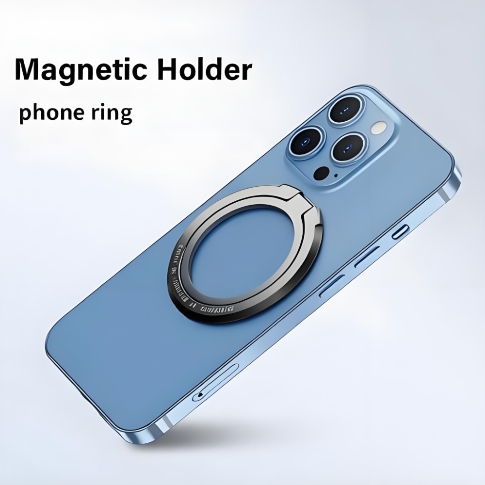 Standing Desk - Universele Magnetische Telefoonringhouder 360 ° Draaibare