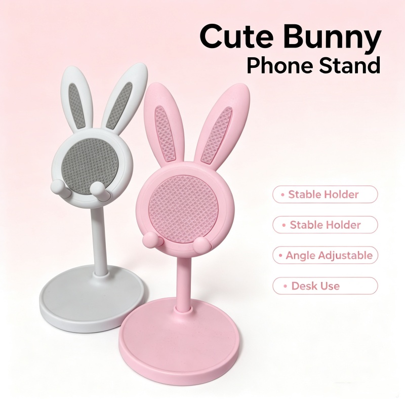 Schattige Bunny-telefoonstanda - Standing Desk recensie en prijs