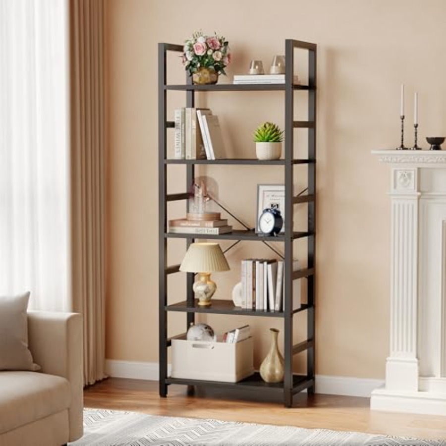5-laags boekenplank, moderne h - Bookshelf recensie en prijs