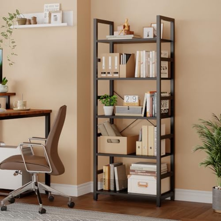 5-laags boekenplank, moderne h - Bookshelf recensie en prijs