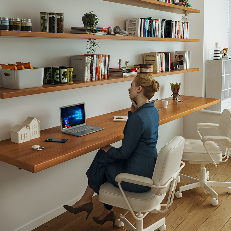 Noordse massief houten bureau  - Bookshelf recensie en prijs
