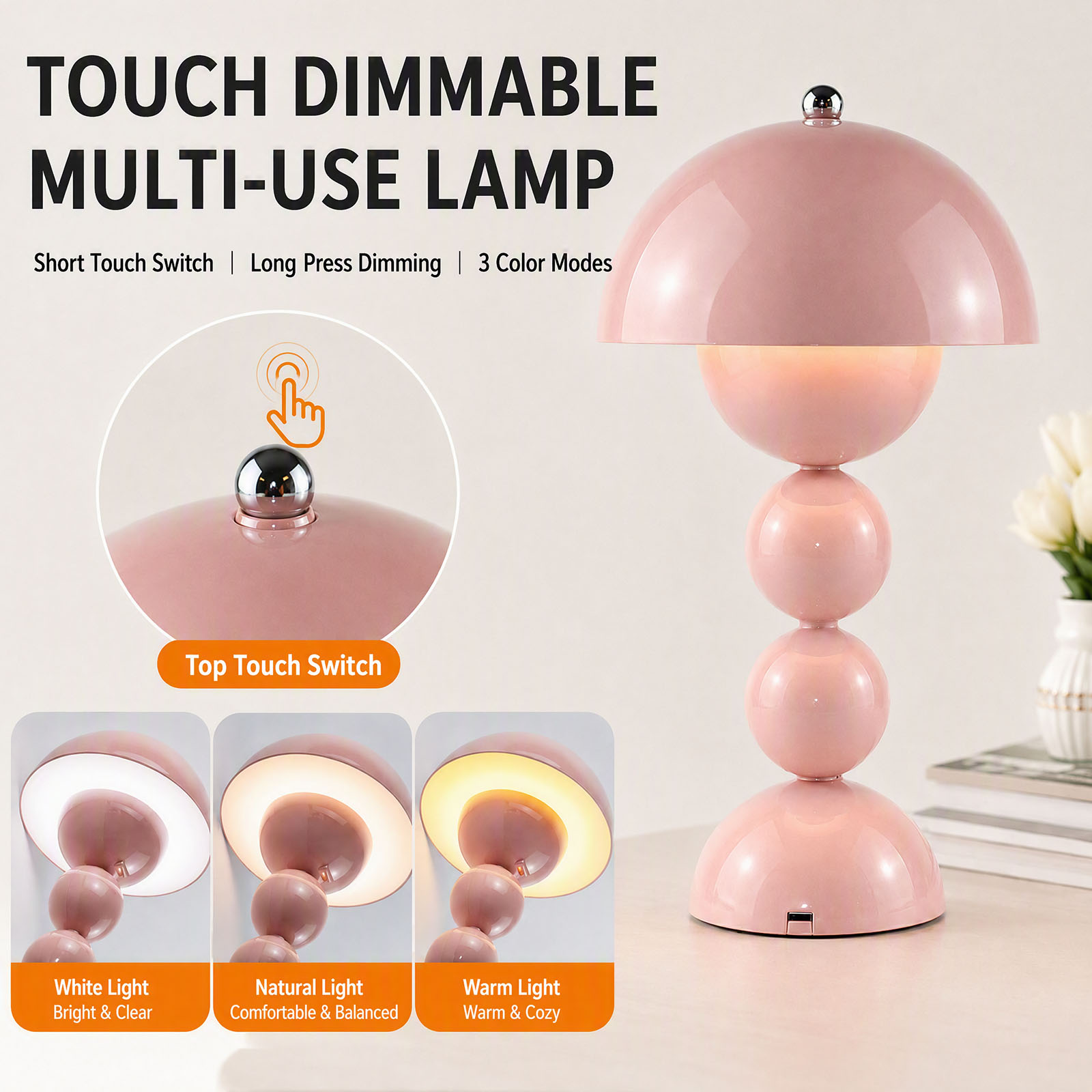 Vintage paddenstoel tafellamp  - Desk Lamp recensie en prijs