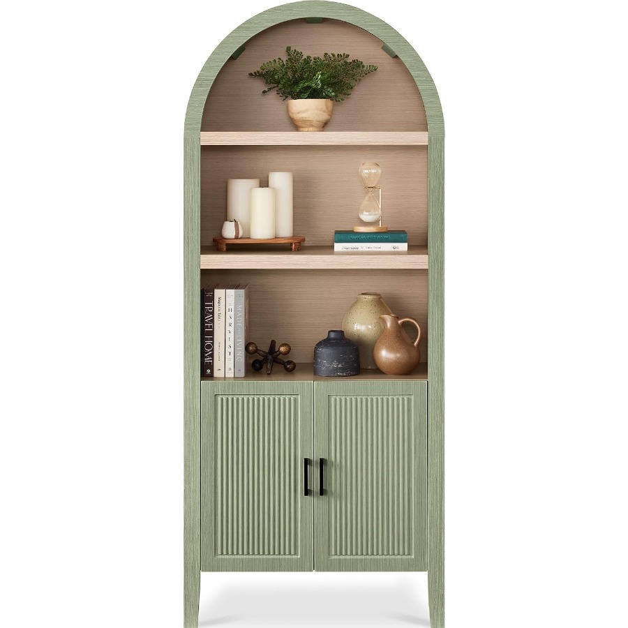 72 inch hoge, gebogen keukenka - Bookshelf recensie en prijs