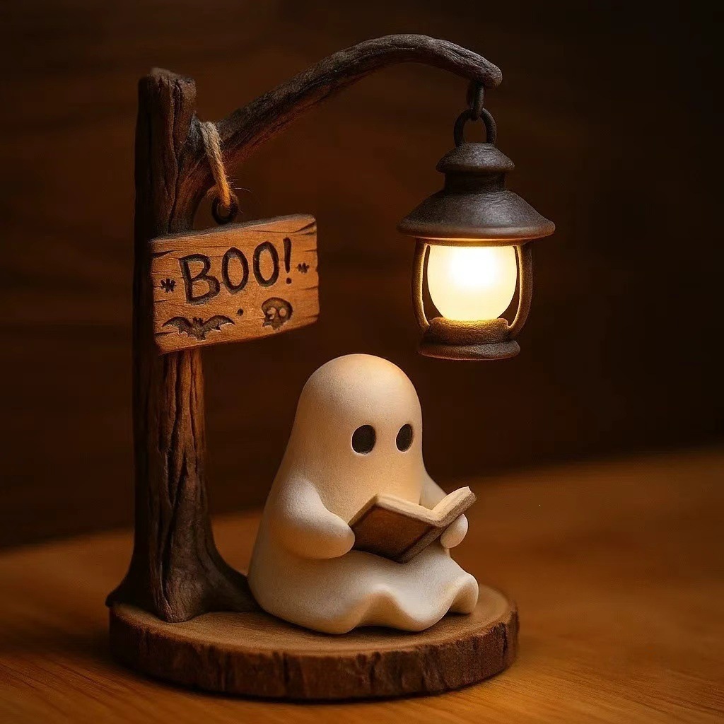 Spookachtige leeslamp 4,3x3,14 - Bookshelf recensie en prijs