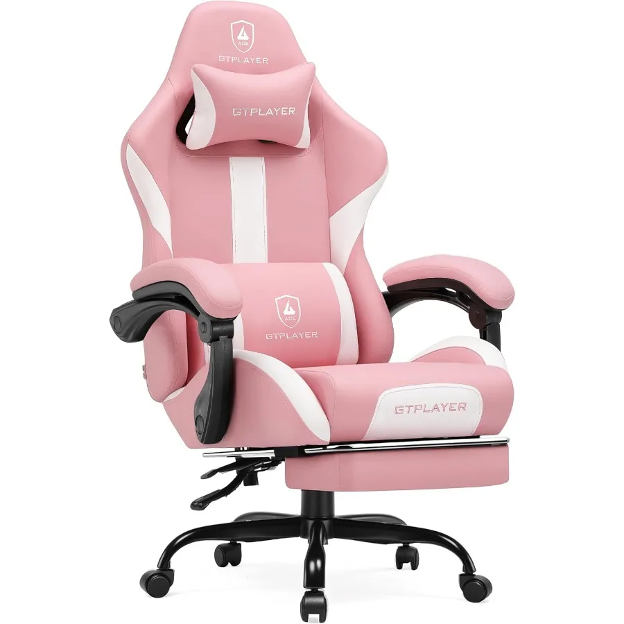 Gamingstoel met voetsteun en p - Office Chair Cushion recensie en prijs