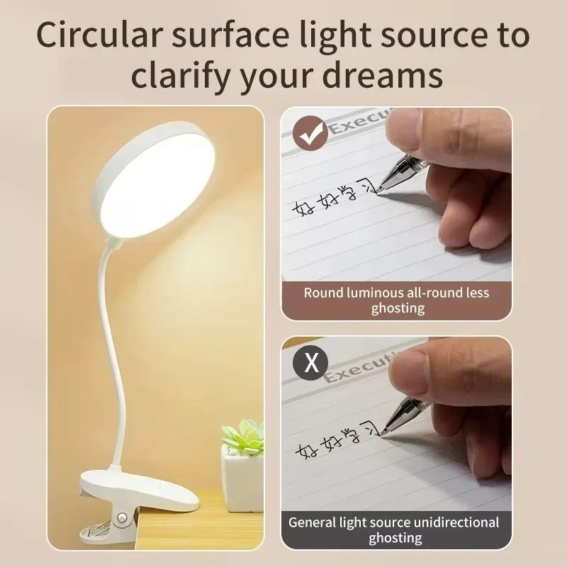 Draagbare USB oplaadbare clip- - Desk Lamp recensie en prijs