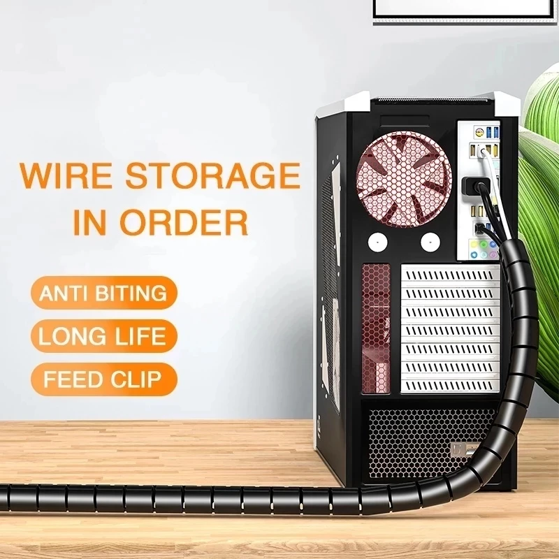2M lange kabelbeheer computerk - Desk Organizer recensie en prijs