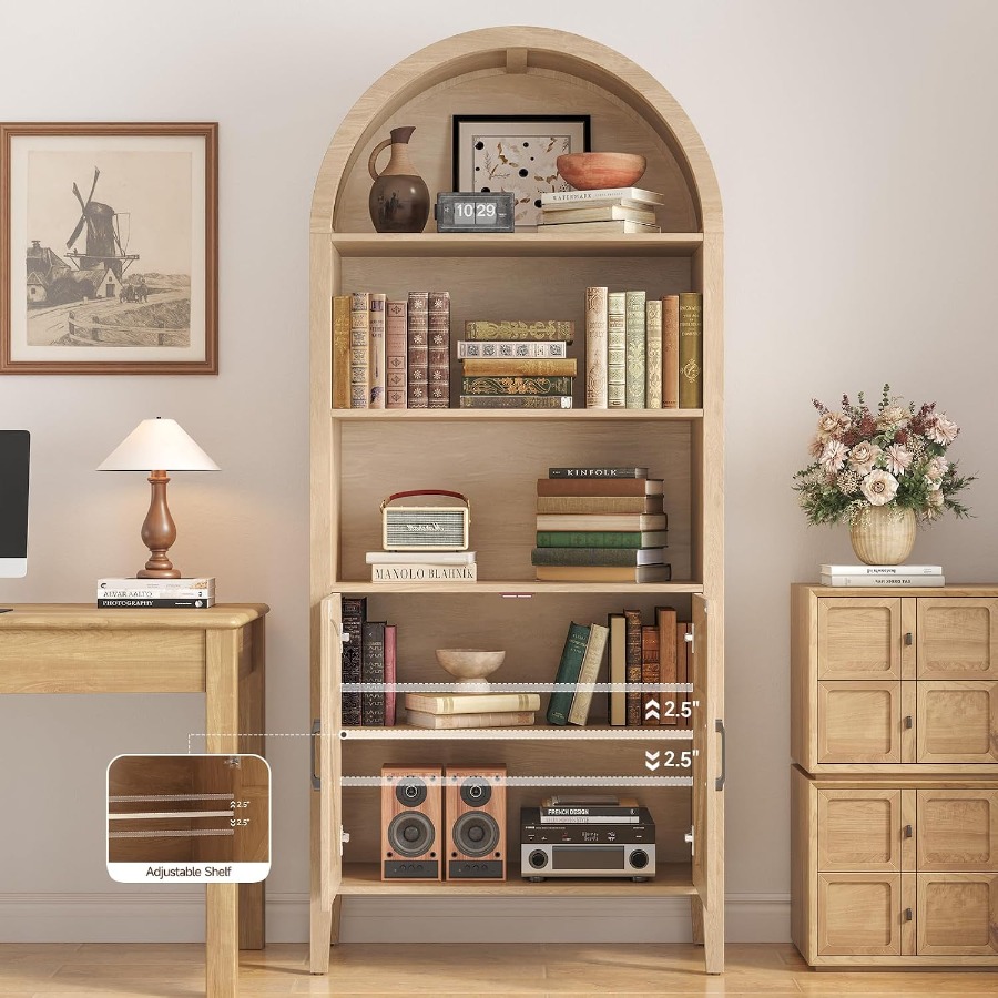 71 boekenkast met gebogen ontw - Bookshelf recensie en prijs