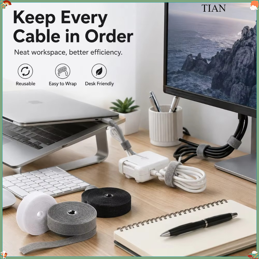 1PC Herbruikbare kabelbinders  - Desk Organizer recensie en prijs
