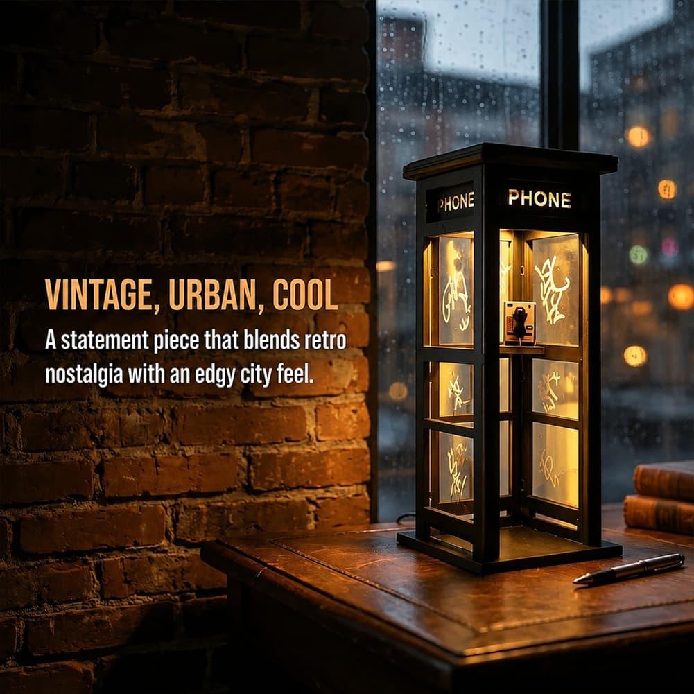 Retro Vintage Telefooncel Nach - Office Furniture Brands recensie en prijs